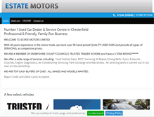 Tablet Screenshot of estatemotors.co.uk